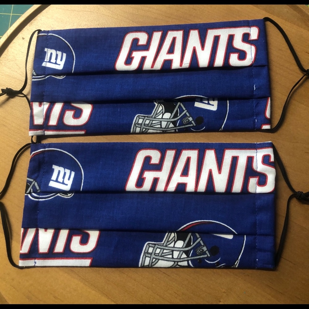 New York Giants Face Masks Set of 2